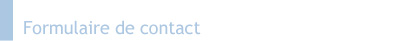formulaire de contact